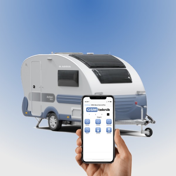 Camping GSM kontrol